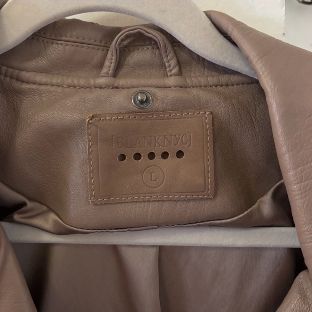 BLANKNYC Vegan Leather Moto Jacket - Picture 3 of 3